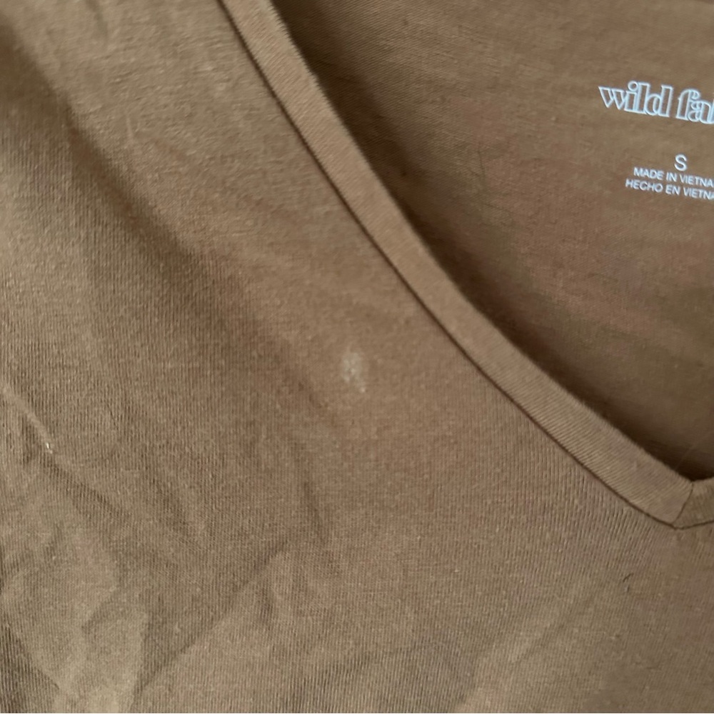 Brown Cropped Top - Picture 2 of 5
